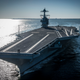 USS Gerald R Ford Arriving Naval Station Norfolk. US Navy Photo